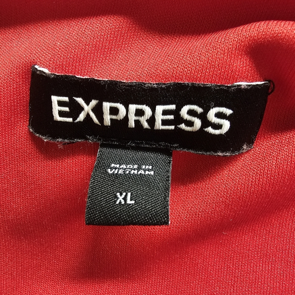 Express Red Mini Dress - Picture 9 of 13